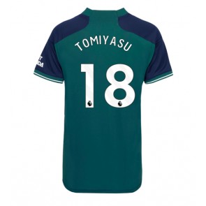 Arsenal Takehiro Tomiyasu #18 Replika Tredjetrøje Dame 2023-24 Kortærmet